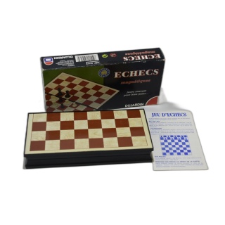 Échecs Magnétiques Dujardin - Jeu d'Échecs Voyage Plateau Pliant - 2 J