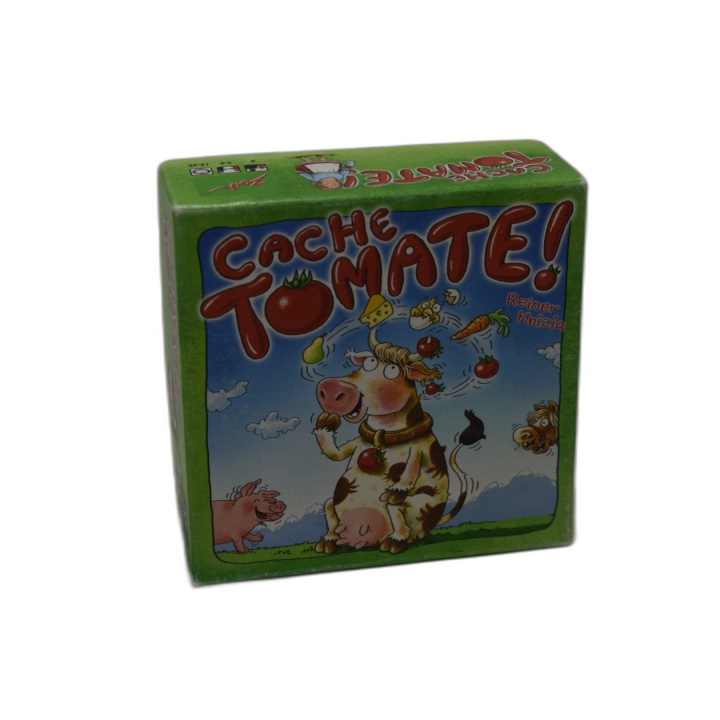 Cache Tomate - Reiner Knizia - Jeu de cartes enfant 2-6 joueurs - Dès