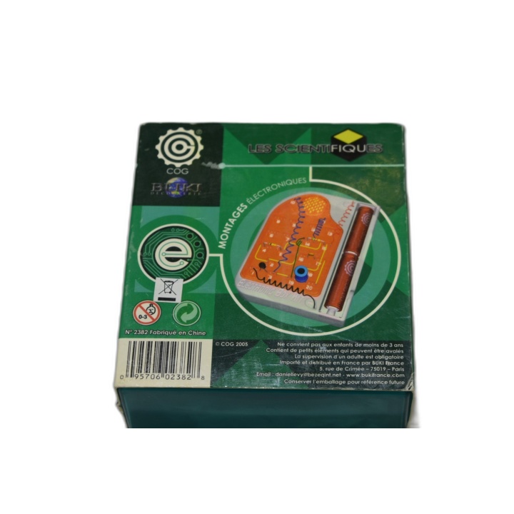 Buki COG Alarme Montage Électronique - Kit Scientifique Enfant 7 ans -