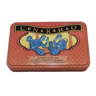 Contrario - Jeu de Cartes Expressions Détournées - Boîte Métal 165 Car