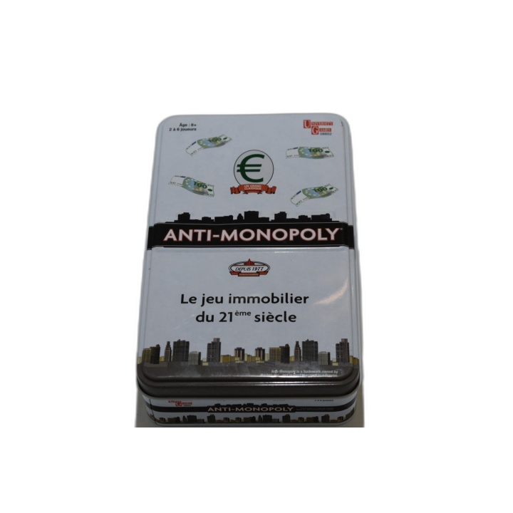 Anti-Monopoly University Games - Jeu Immobilier 2-6 Joueurs - 8 ans -