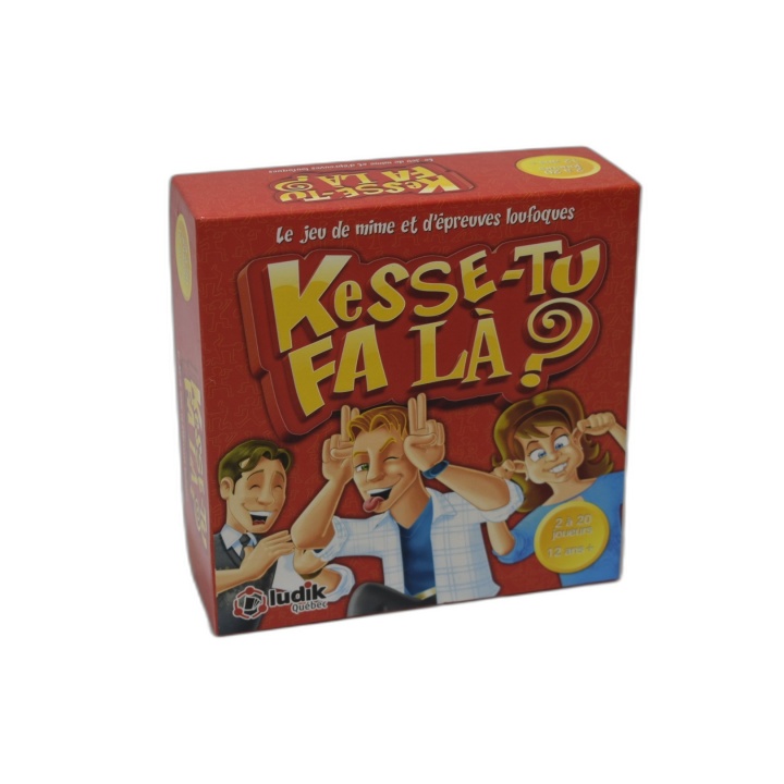 Kesse-Tu Fa Là ? - Ludik Québec - Jeu de Mime & Épreuves 2-20 Joueurs 