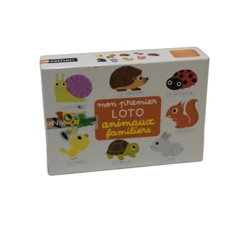 Mon Premier Loto Animaux Familiers - Nathan - Jeu Éducatif Enfant 2 an