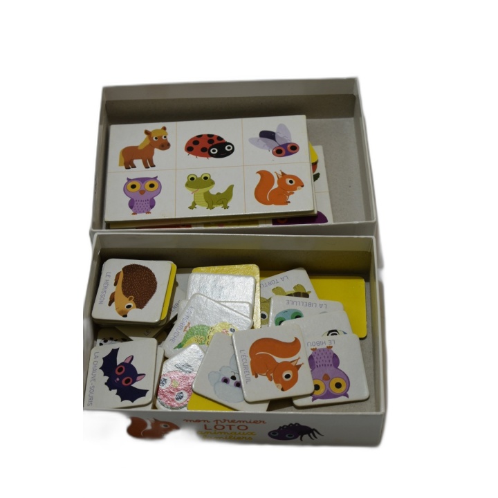 Mon Premier Loto Animaux Familiers - Nathan - Jeu Éducatif Enfant 2 an