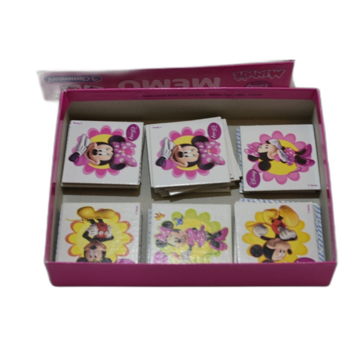 Memo Minnie Mouse Disney - Clementoni - Jeu de Mémoire Enfant - Dès 3