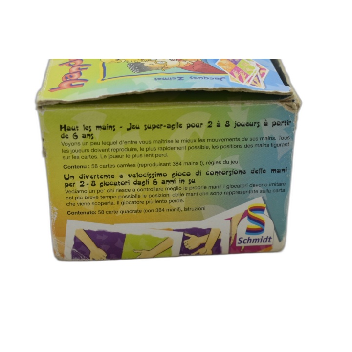 Hands Up - Schmidt - Jeu de Cartes Rapidité 2-8 Joueurs - 6 ans - Occa