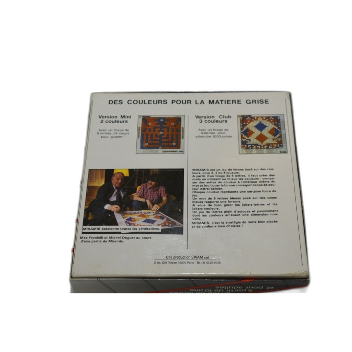 Miramis Version Mini - Syvaim Jeux Montels - Jeu de mots et couleurs -