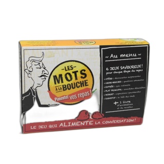 Les Mots à la Bouche - Jeu de Société Convivial - Pimentez vos Repas -