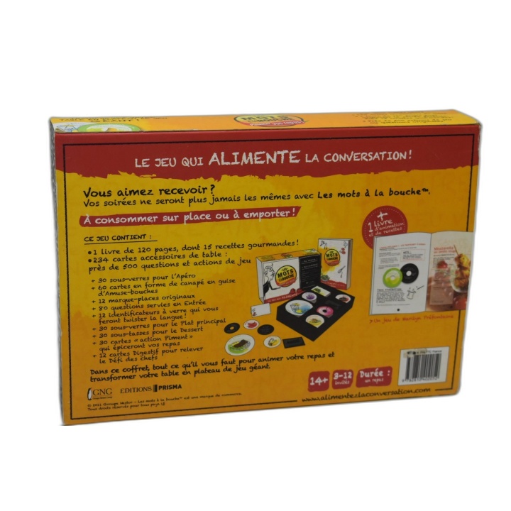 Les Mots à la Bouche - Jeu de Société Convivial - Pimentez vos Repas -