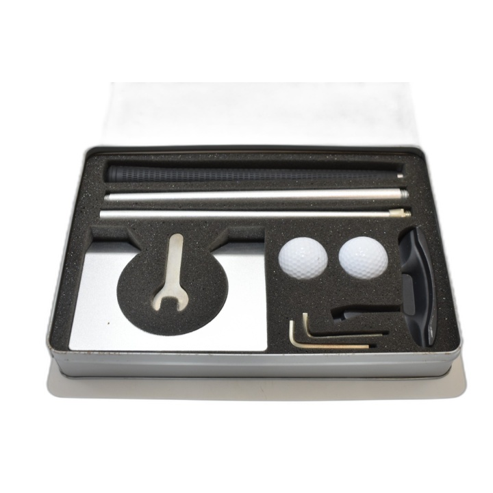 Kit Putter Golf Démontable — Coffret Métal Complet avec 2 Balles et Ac
