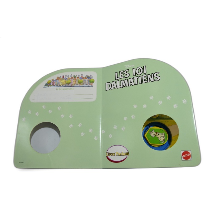 Les 101 Dalmatiens Livre Parlant Disney Mattel - Jouet Interactif Enfa