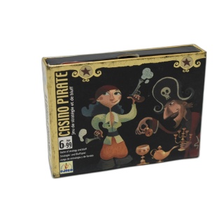 Casino Pirate - Djeco - Jeu de Cartes Stratégie et Bluff - 6 ans - Occ