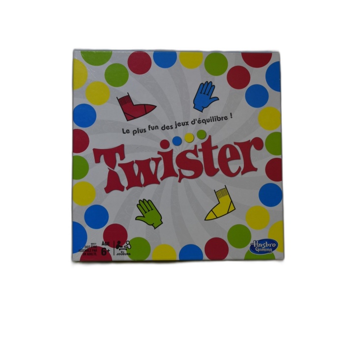 Twister - Hasbro Gaming - Jeu d'Équilibre et d'Adresse - 2+ Joueurs -