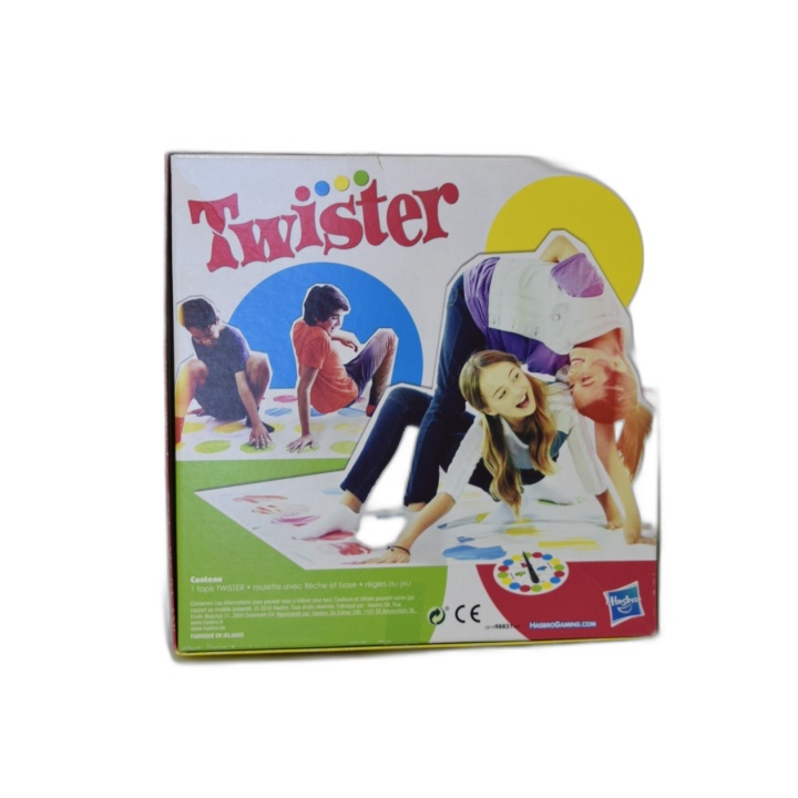 Twister - Hasbro Gaming - Jeu d'Équilibre et d'Adresse - 2+ Joueurs -