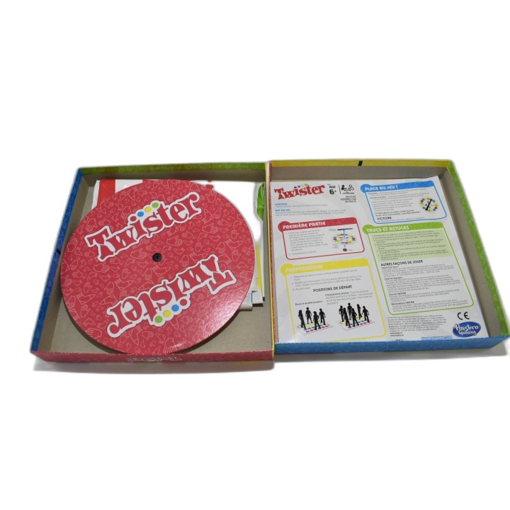 Twister - Hasbro Gaming - Jeu d'Équilibre et d'Adresse - 2+ Joueurs -