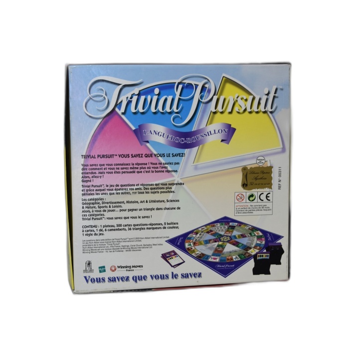 Trivial Pursuit Languedoc-Roussillon - Winning Moves - Quiz Culture 2-