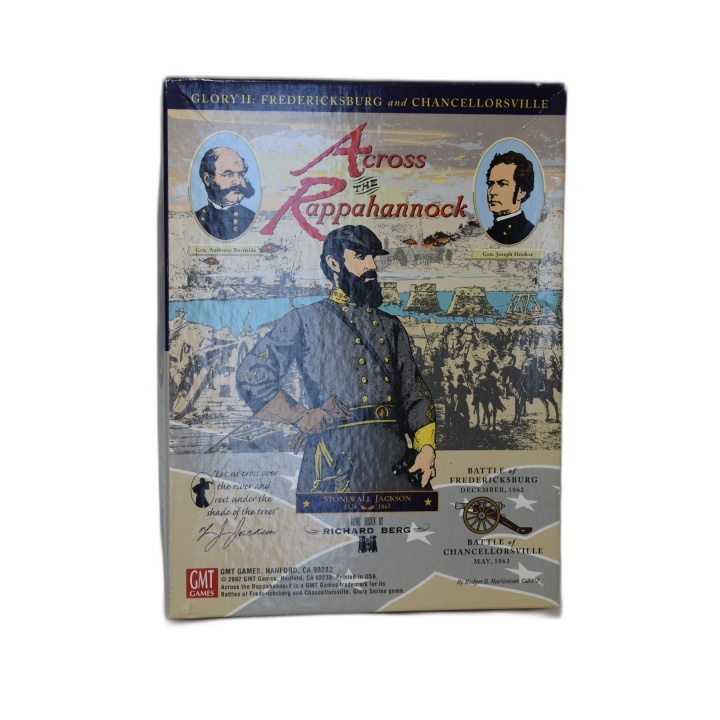 Across the Rappahannock - GMT Games - Wargame Guerre Civile 2 Joueurs