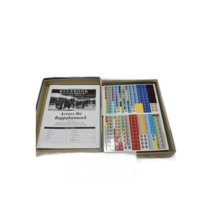 Across the Rappahannock - GMT Games - Wargame Guerre Civile 2 Joueurs