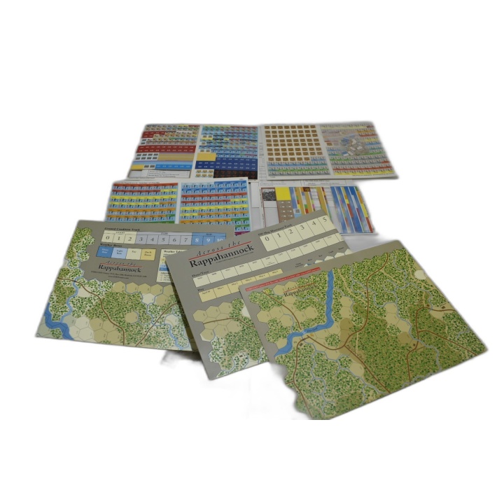 Across the Rappahannock - GMT Games - Wargame Guerre Civile 2 Joueurs