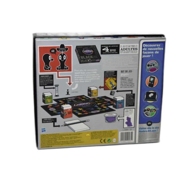 Cranium Black - Hasbro - Jeu de société adultes ambiance & culture - O