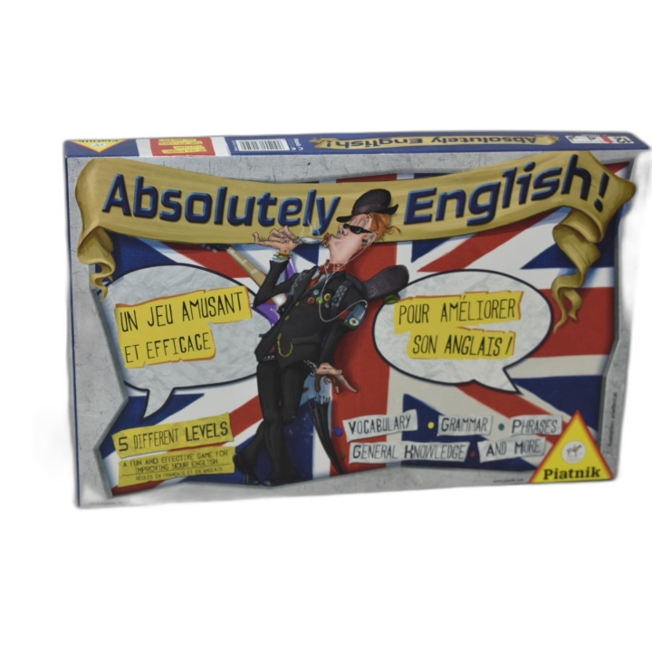 Absolutely English! - Piatnik - Jeu éducatif Anglais 5 niveaux - Occas
