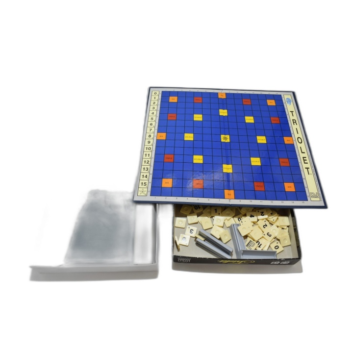 Triolet DJ Games - Jeu de Chiffres Style Scrabble 2-4 Joueurs - 8 ans