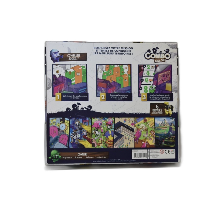 Combo Color - Jeu de Conquête par la Couleur - 2-4 Joueurs - 8 ans - O