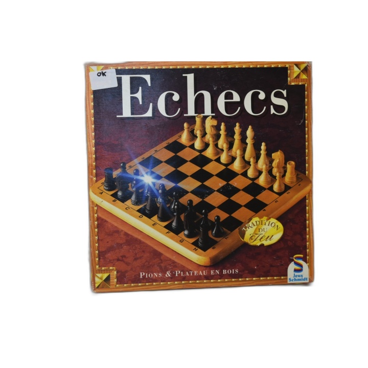 Échecs Schmidt Jeux - Jeu Classique Stratégie 2 Joueurs - 8 ans+ - Occ