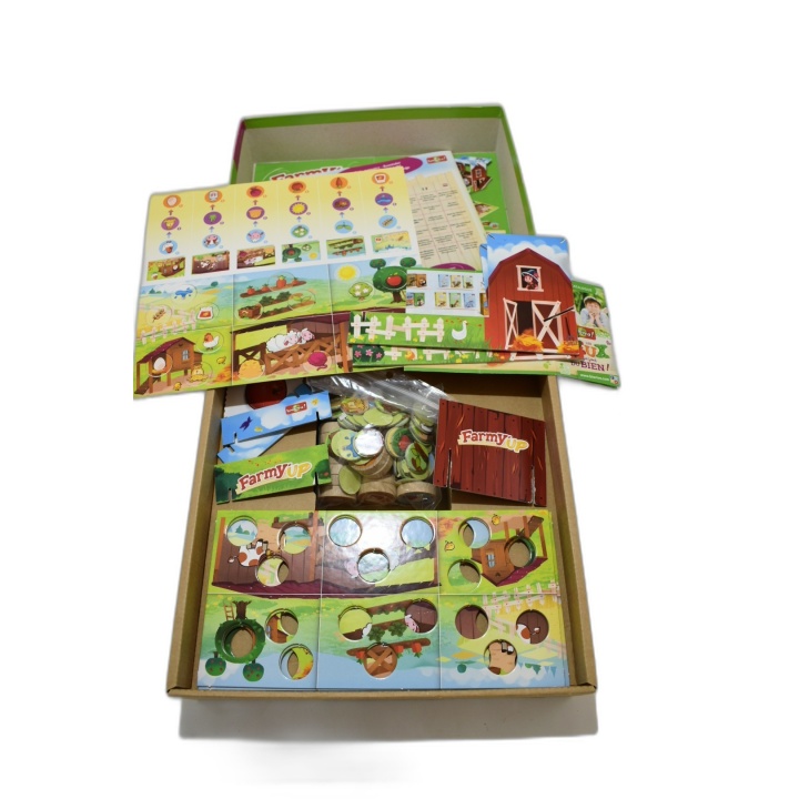 Farmy Up La Ferme en Folie - Bioviva - Jeu Enfant 5 ans+ - Occasion Co