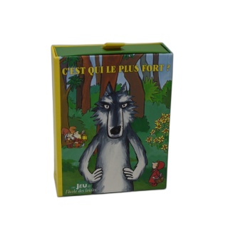 C'est Qui le Plus Fort ? - L'École des Loisirs - Jeu de cartes enfants