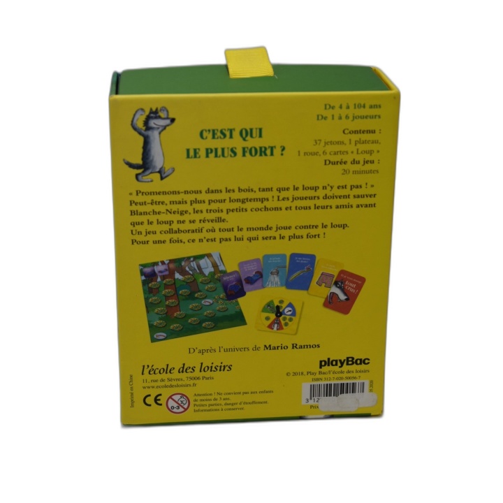 C'est Qui le Plus Fort ? - L'École des Loisirs - Jeu de cartes enfants