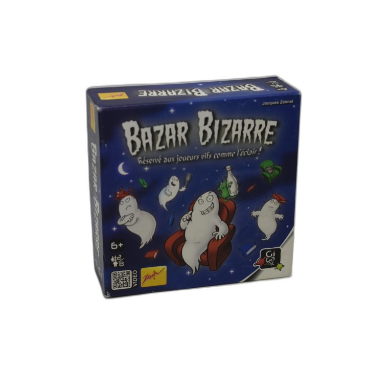 Bazar Bizarre - Gigamic - Jeu de Réflexes Familial 2-8 Joueurs - Dès 6