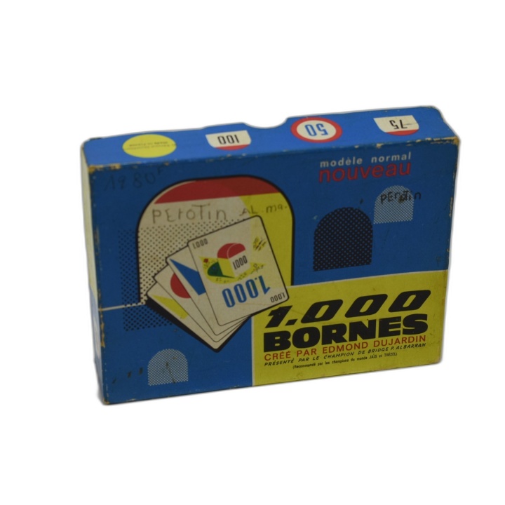 1000 Bornes Dujardin - Jeu de Cartes Classique 2-6 Joueurs - 8 ans - V