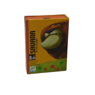 Savana Djeco - Jeu de cartes familial 2-4 joueurs - 8 ans+ - Occasion