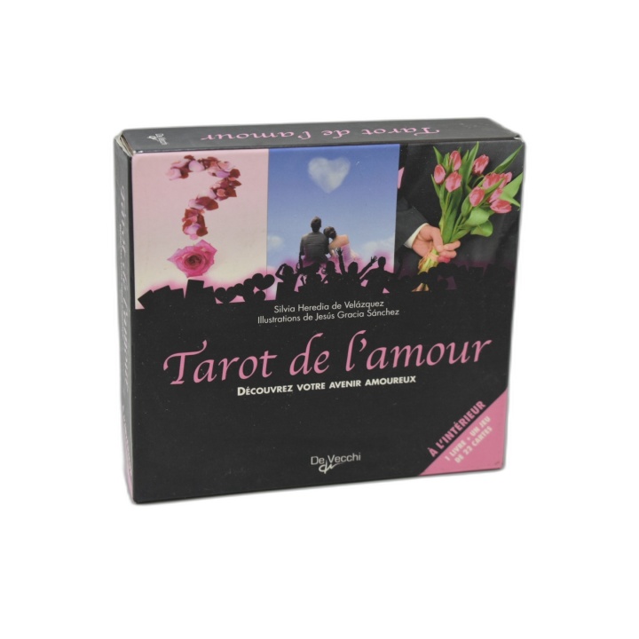 Tarot de l'Amour - De Vecchi - Jeu de Cartes Divinatoire - Occasion
