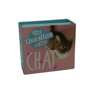 Une Question par Jour Chat - Coffret Quiz Félin - Idée Cadeau Amoureux
