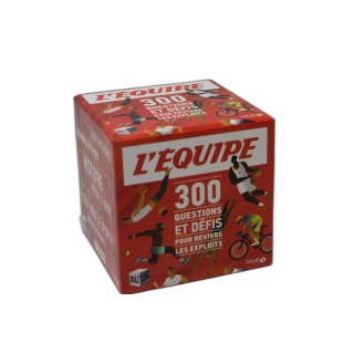 L'Equipe Roll'Cube - Solar - 300 Questions & Défis Sport - Jeu Quiz -