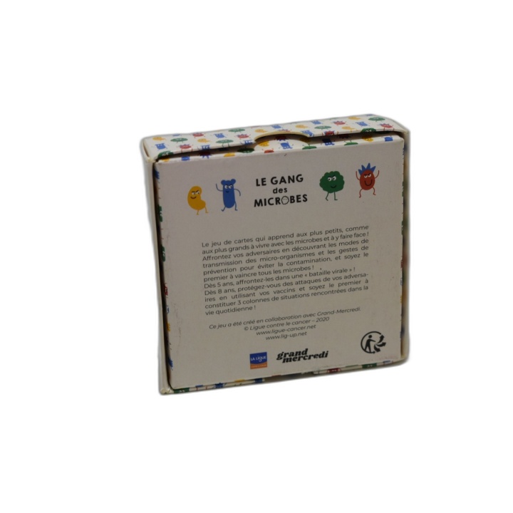 Le Gang des Microbes - Aligo & Grand Mercredi - Jeu de cartes enfants
