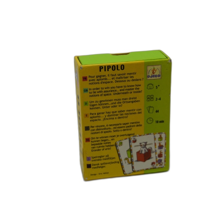 Pipolo - Djeco - Jeu de cartes bluff 2-4 joueurs - Dès 5 ans - Occasio