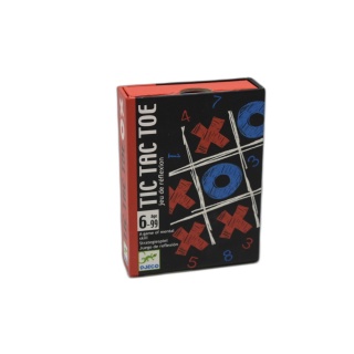 Tic Tac Toe Djeco - Jeu de Cartes Morpion Revisité - 2 Joueurs - 6 ans