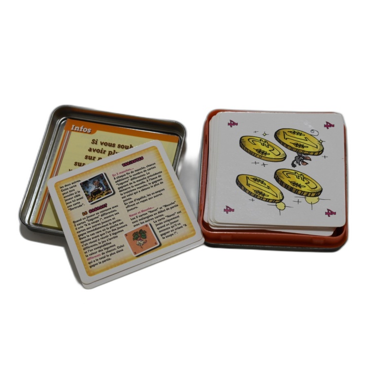 La Soupe à Gertrude - Jeu de cartes familial en boîte métal - Occasion