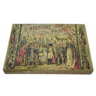L'Histoire de France à Travers les Siècles - Jeu Ancien 12 Tableaux -
