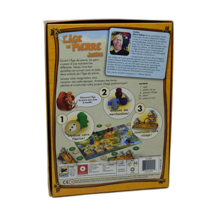 L'Âge de Pierre Junior - Hans im Glück/Filosofia - Jeu Famille 2-4 Jou