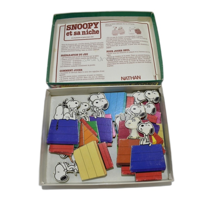 Snoopy et sa Niche - Nathan Découverte - Jeu Éducatif Couleurs Formes