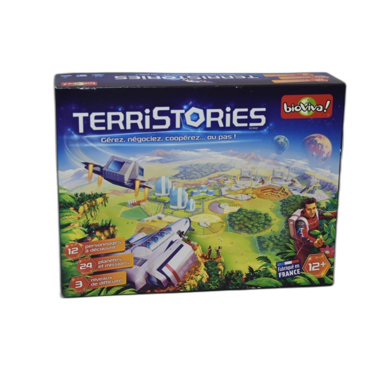 Terristories - Bioviva - Jeu Stratégie Négociation 2-6 Joueurs - 12 an