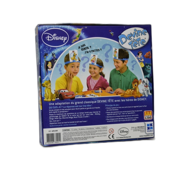 Devine Tête Disney - Megableu - Jeu Devinettes Enfants 3 Joueurs+ - 6