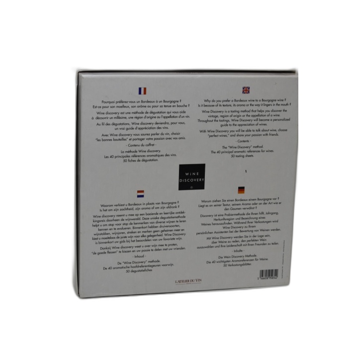 Wine Discovery - L'Atelier du Vin - Jeu d'initiation à la dégustation