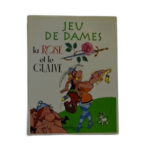 Jeu de Dames La Rose et le Glaive - Astérix - Jeu Classique 2 Joueurs