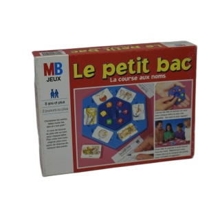 Le Petit Bac La Course aux Noms - MB Jeux - Jeu de Lettres 2 Joueurs+