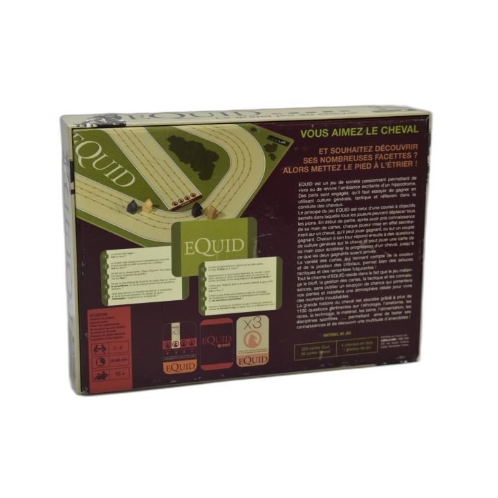 Equid Le Grand Jeu du Cheval - LudikLab - Quiz Équestre 2-6 Joueurs - 